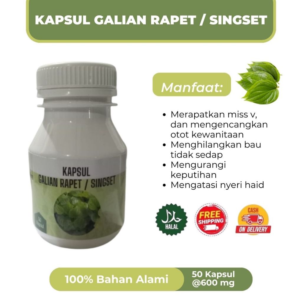 

R4PET W4NGI Isi 50 Kapsul | Kapsul herbal alami
