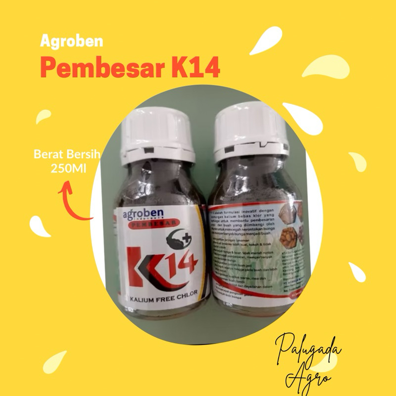 READY Pupuk Pembesar K14 250ml Agroben