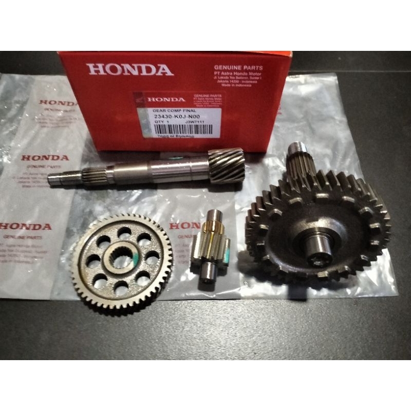 gear gigi rasio sett honda-23430- KOJ- N00-Genio beat new 2020