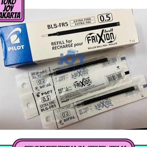 

Price REFILL ISI PEN PULPEN FRIXION 5 7 Hitam Biru