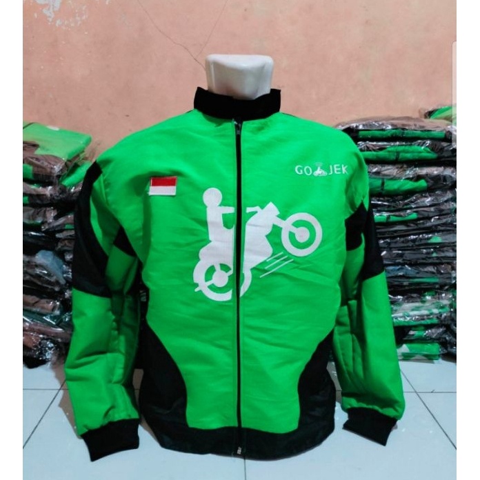 Tawaran JAKET GOJEK bordir model lama dan BOMBER