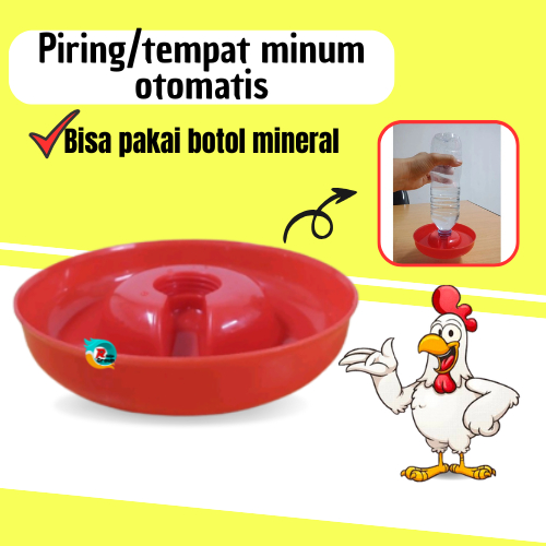 TEMPAT MINUM OTOMATIS DOC, DOD, DOQ UNGGAS PUYUH AYAM MERPATI KUCING HAMSTER