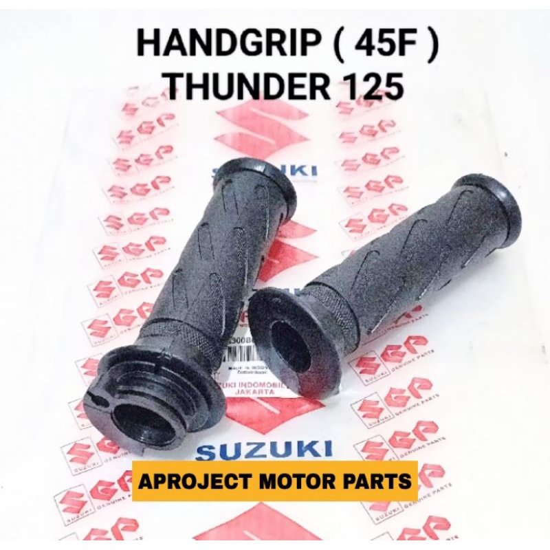 HANDGRIP SUZUKI ( 45F ) HANDPAD GRIP SLONGSONG GAS THUNDER 125 LAMA THUNDER NEW