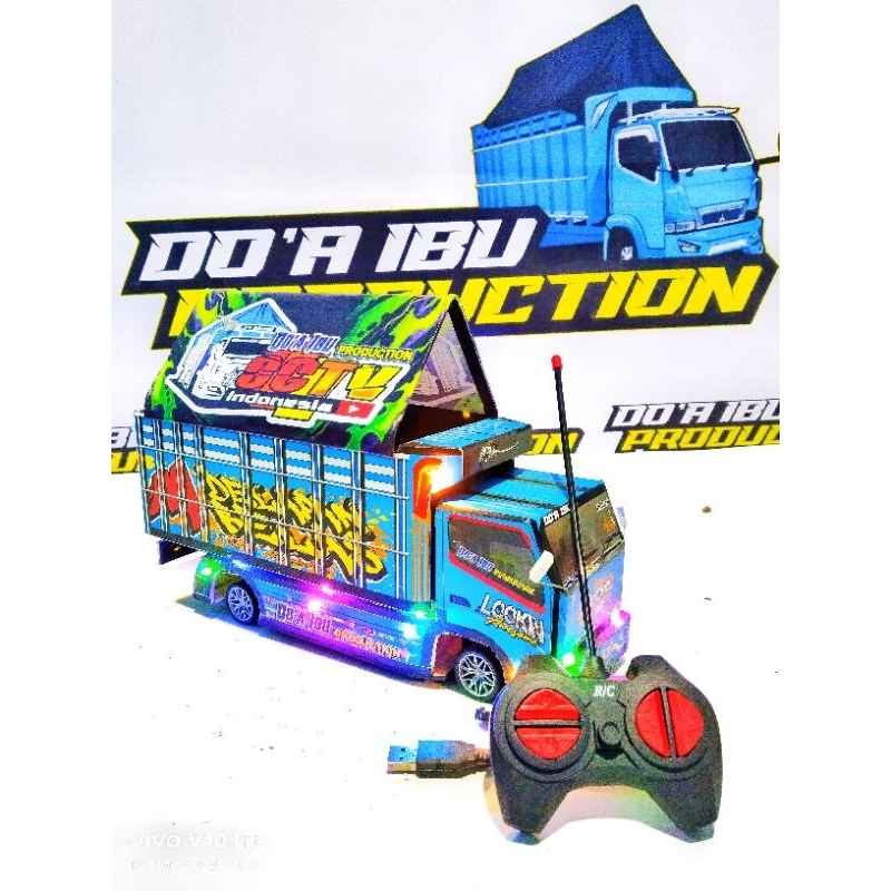 MAINNAN ANAK MOBILE REMOT KONTROL MINIATUR TRUK OLENG FUL FARIASI