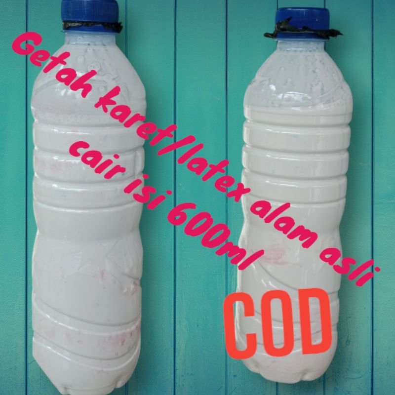 getah karet alam asli murni isi 600mil, COD