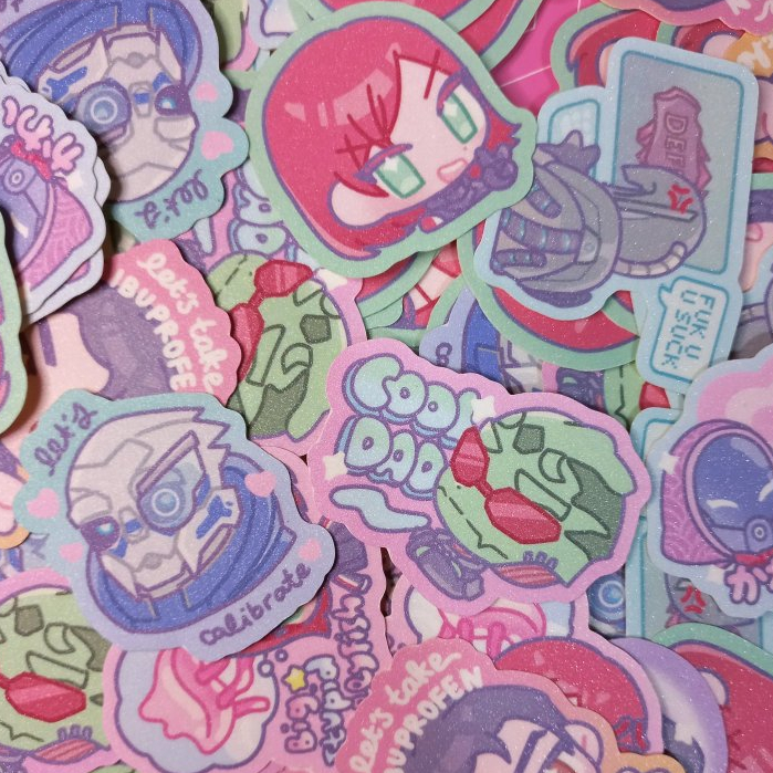 

[ MASS EFFECT ] cherriimi - Normandy Crew Sticker Pack Vol. 1