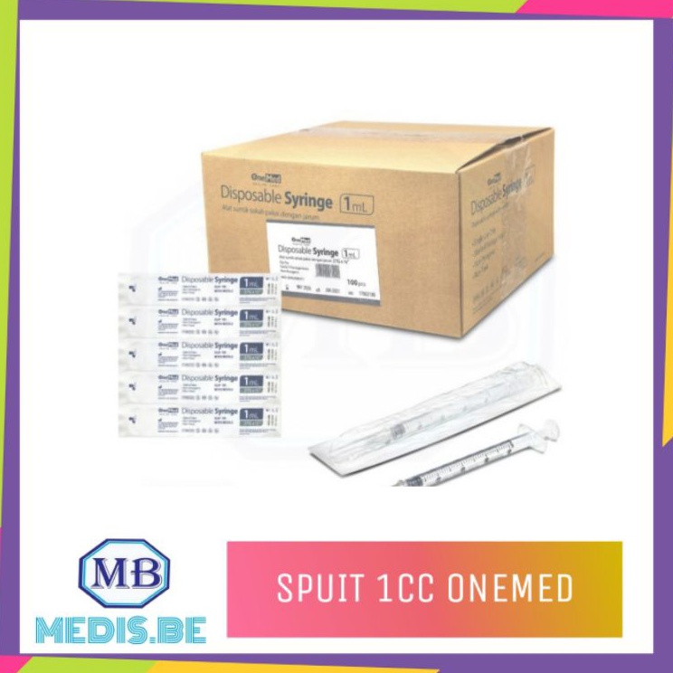 Baru Ekonomis  OM Siringe 1Ml Spuit  Box