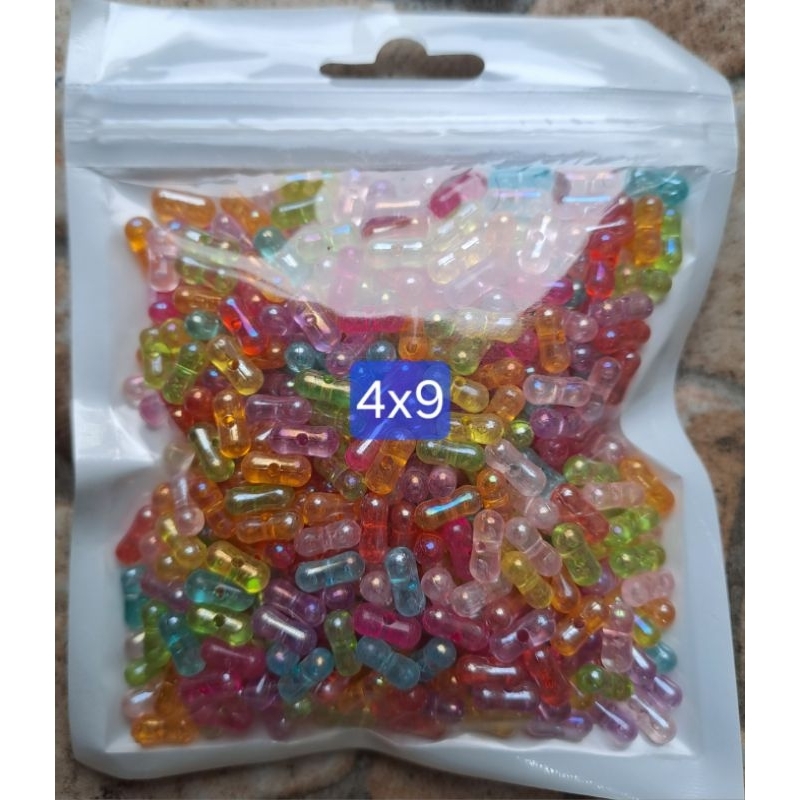 mute manik kacang bening kilap AB ecer 50gram(sa)