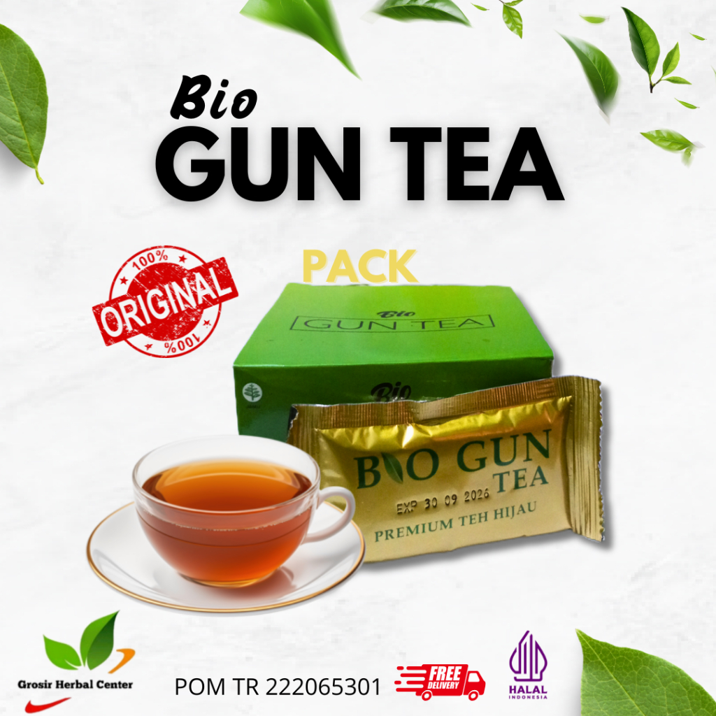 

BIO GUN TEA Teh Premium Original Untuk Kesuburan & Vitalitas Pria PER-BOX