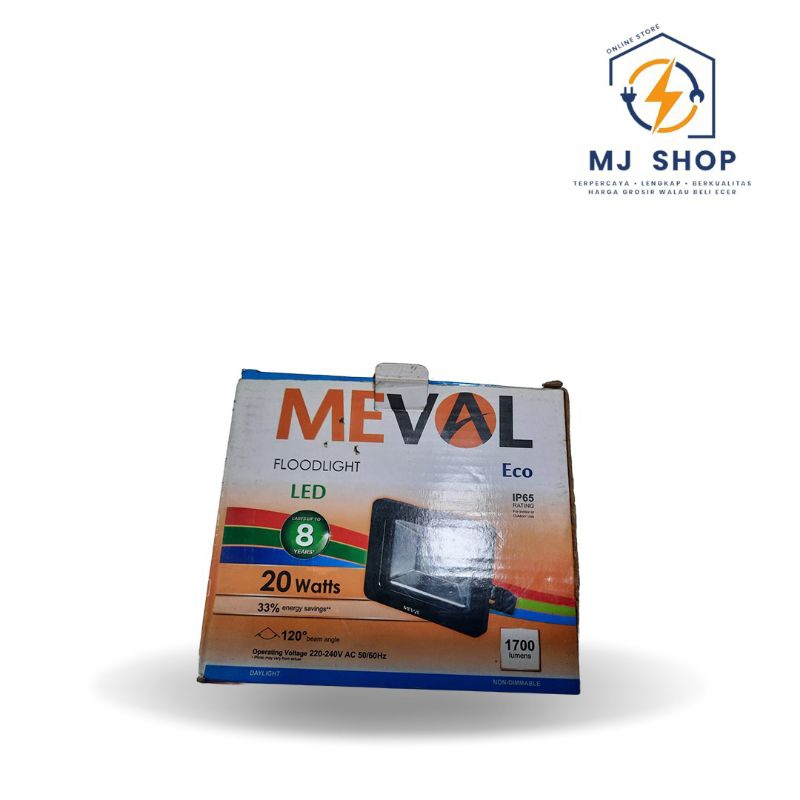 Lampu sorot Meval 20 watt putih