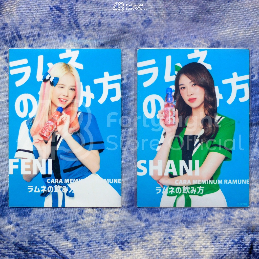 Photopack Cara Meminum Ramune JKT48