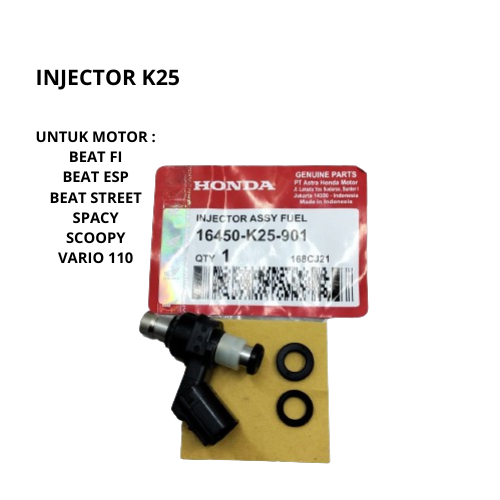 INJECTOR ASSY BEAT FI ESP STREET K25