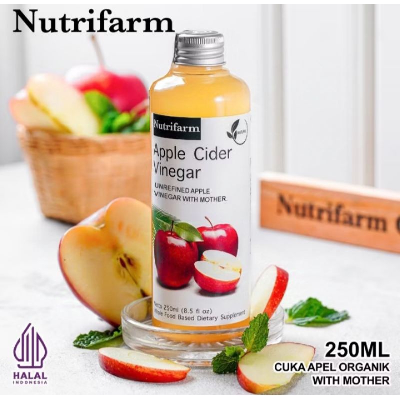 CUKA APEL NUTRIFARM 100% ORIGINAL HALAL