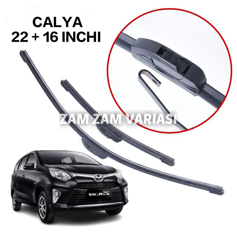 Wiper mobil calya frameless