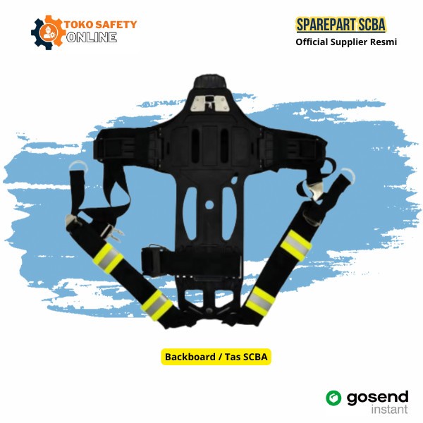 Tas Backboard SCBA / Safety Harness Untuk SCBA - Spare part Tabung SCBA