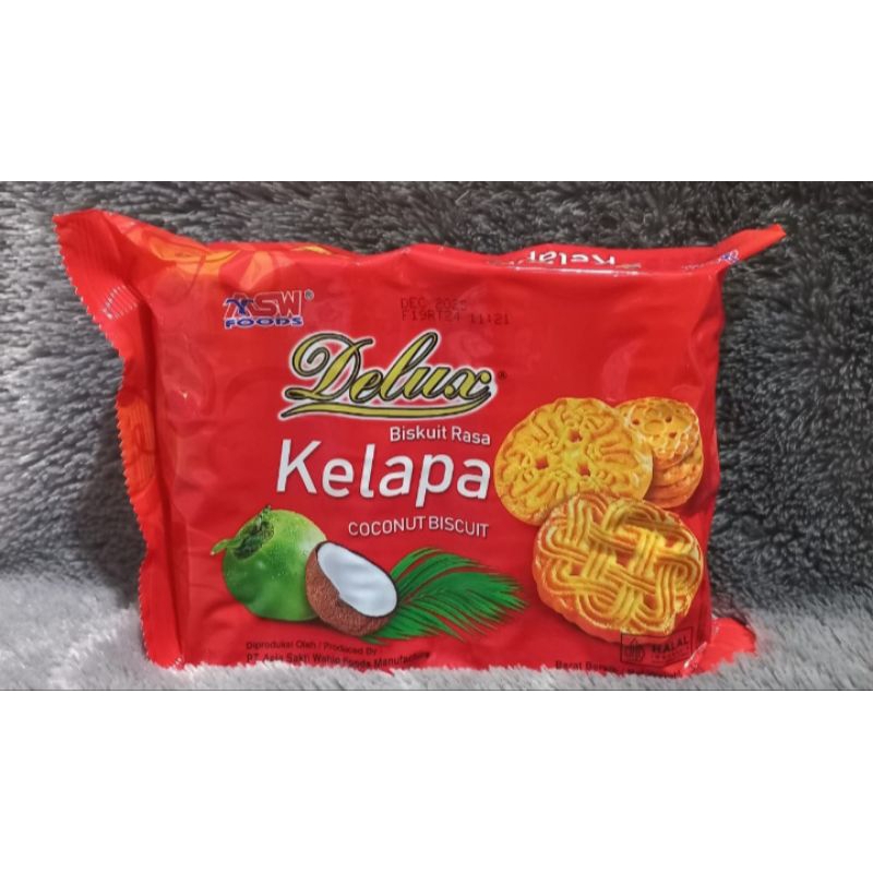 

Delux Biskuit Kelapa 300gr Besar