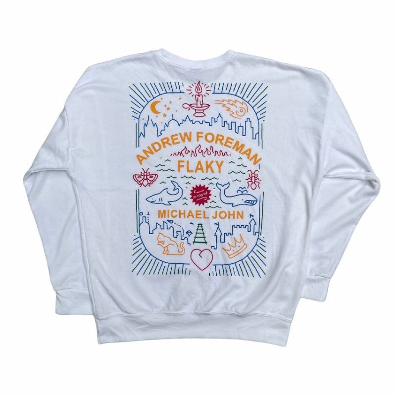 Sweatshirt Crewneck Andrew Foreman Flaky crewneck second sweater second hoodie second thrift jaket v