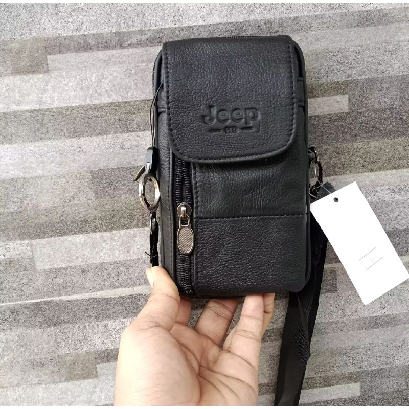 TAS HP SELEMPANG KULIT / TAS HP PINGGANG