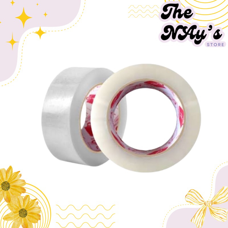

HORICI 1 m 1 PCS / 1 slop isi 6 pcs 42Mic 45MM*90Y TAPE MURAH SUPER CLEAR LAKBAN BENING