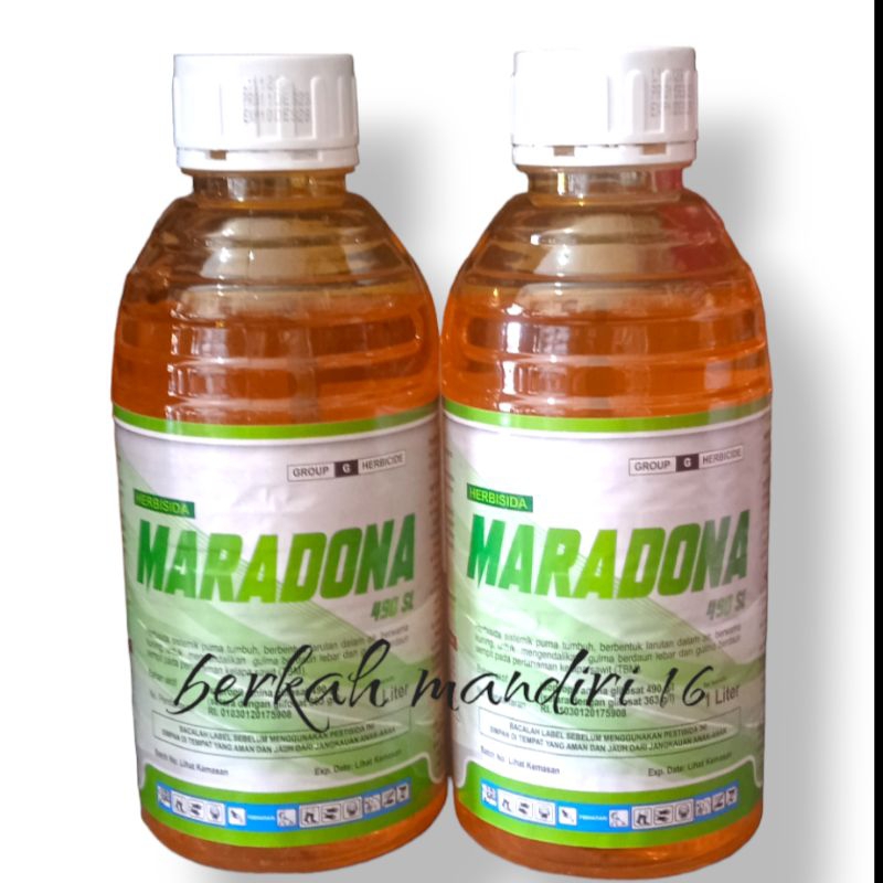 Herbisida sistimek Maradona 490SL 1Liter pengendali rumput liar sampe akar