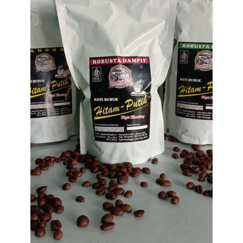 

Kopi Dampit Robusta Bubuk, 100 gram, 250 Gram.