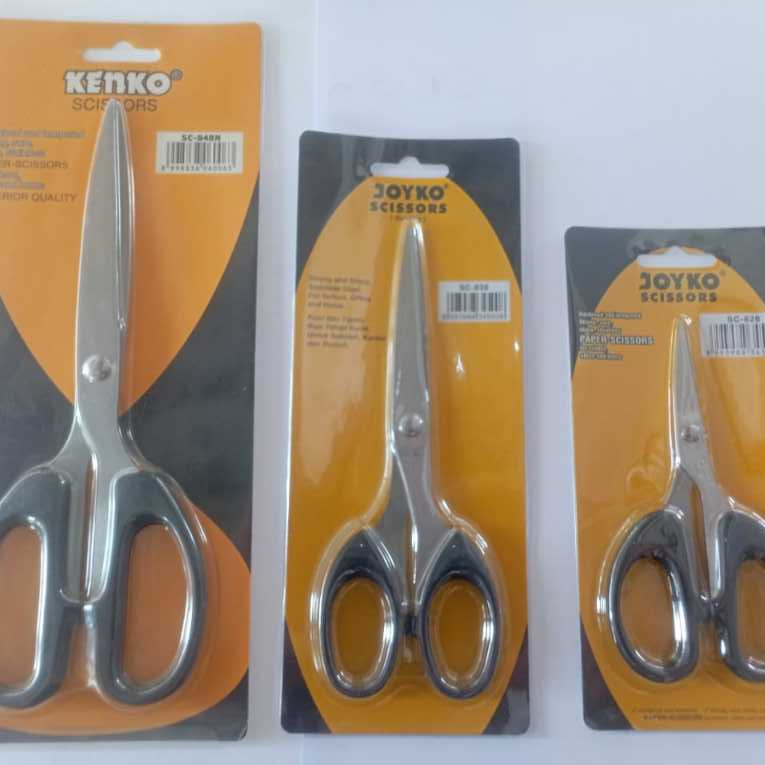 

Gunting Joyko Scissors Gunting Kecil Sedang Besar SC-828 SC-838 SC-848