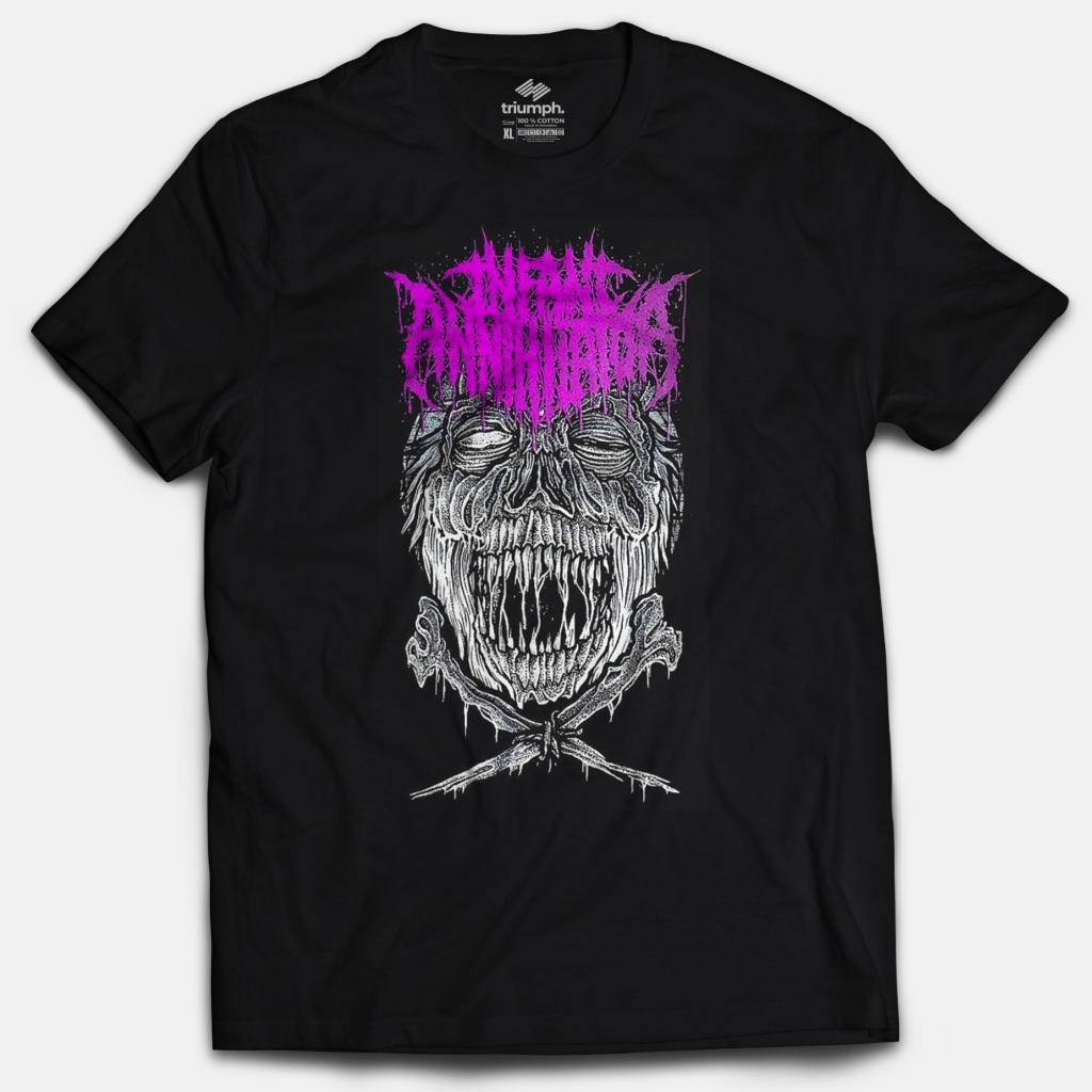 INFANT ANNIHILATOR - KAOS BAND LENGAN PENDEK - PREMIUM COTTON 24S