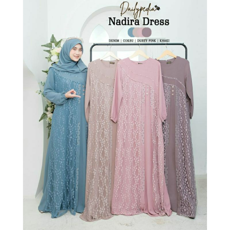 GAMIS WANITA NADIRA DRESS