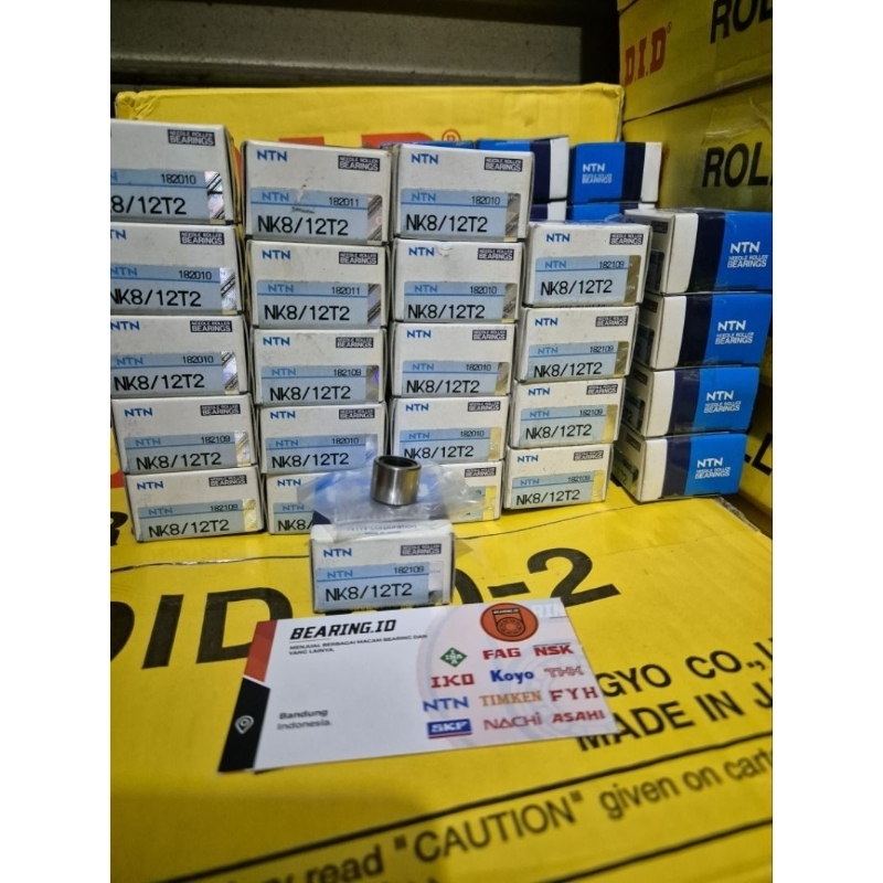 Needle BEARING NK 8/12 NK8/12 8×15×12 NTN JAPAN ORIGINAL