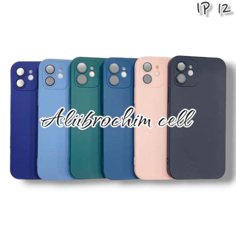SOFTCASE  LENSPRO IPHONE 12 SILIKON CASE PELINDUNG LENSA CAMERA