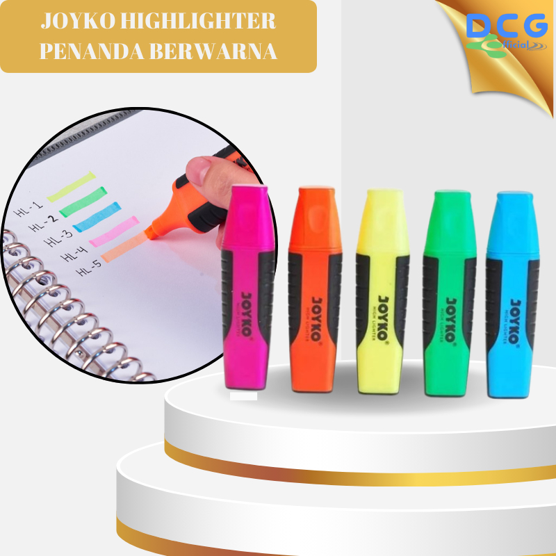 

Joyko Highlighter Penanda Berwarna