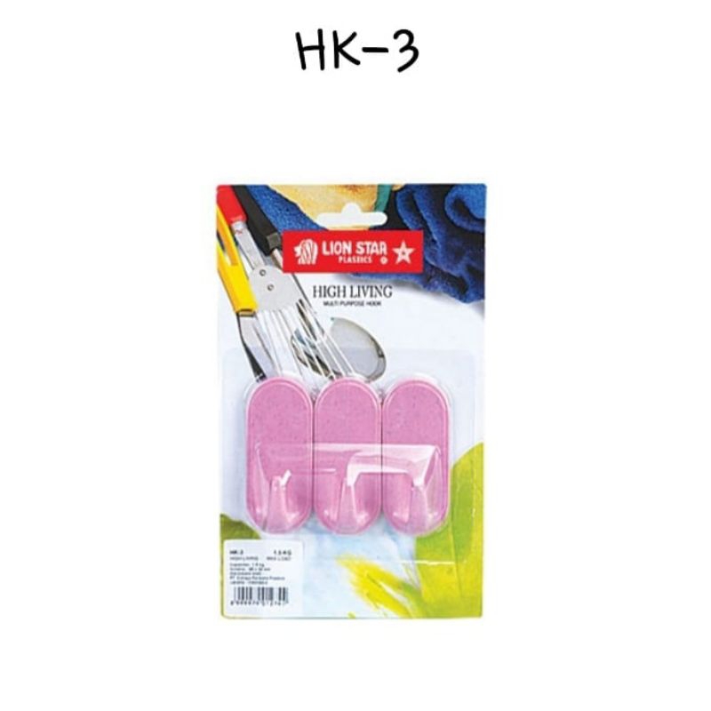 Tempelan Lion star Hanger hook oval HK-2 HK-3 HK-5
