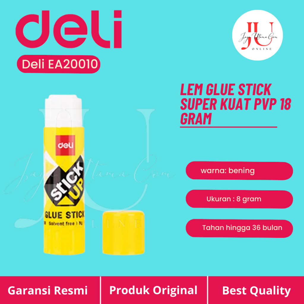 

DELI Lem Kertas Batangan 8gr Daya Rekat Kuat / DELI Glue Stick EA20010
