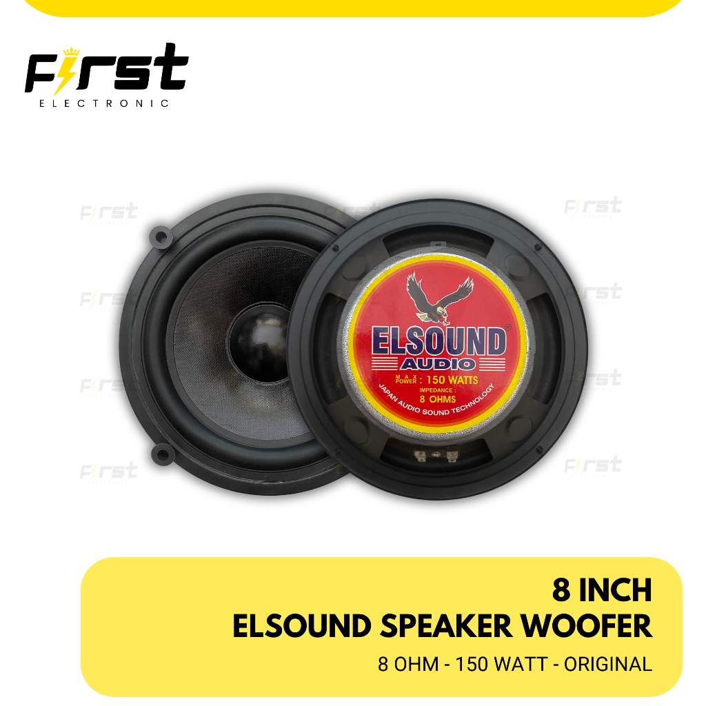 Speaker ELSOUND 8 inch Woofer Original