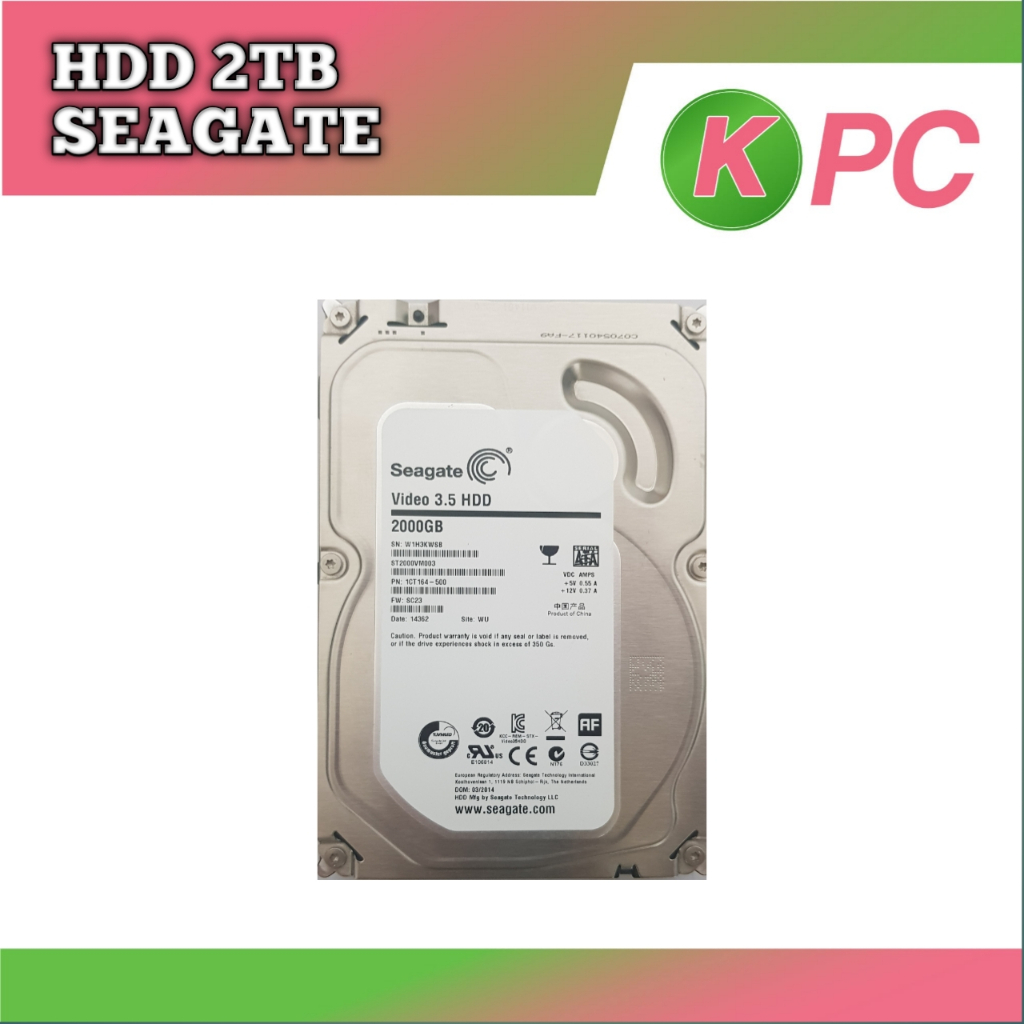 HDD 2TB SEAGATE ORIGINAL