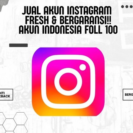 Akun Instagram ada Followers / Polos / New / 1 bulan / Kosongan BERFOLLOWERS 5000