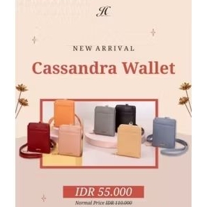 JIMS HONEY - CASSANDRA WALLET DOMPET KARTU LIPAT