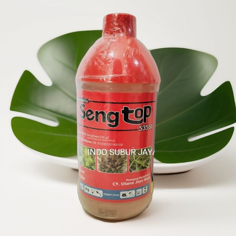 Seng Top 535 SL Herbisida Racun Rumput Mengendalikan Gulma Berdaun Lebar Dan Sempit 1 Liter