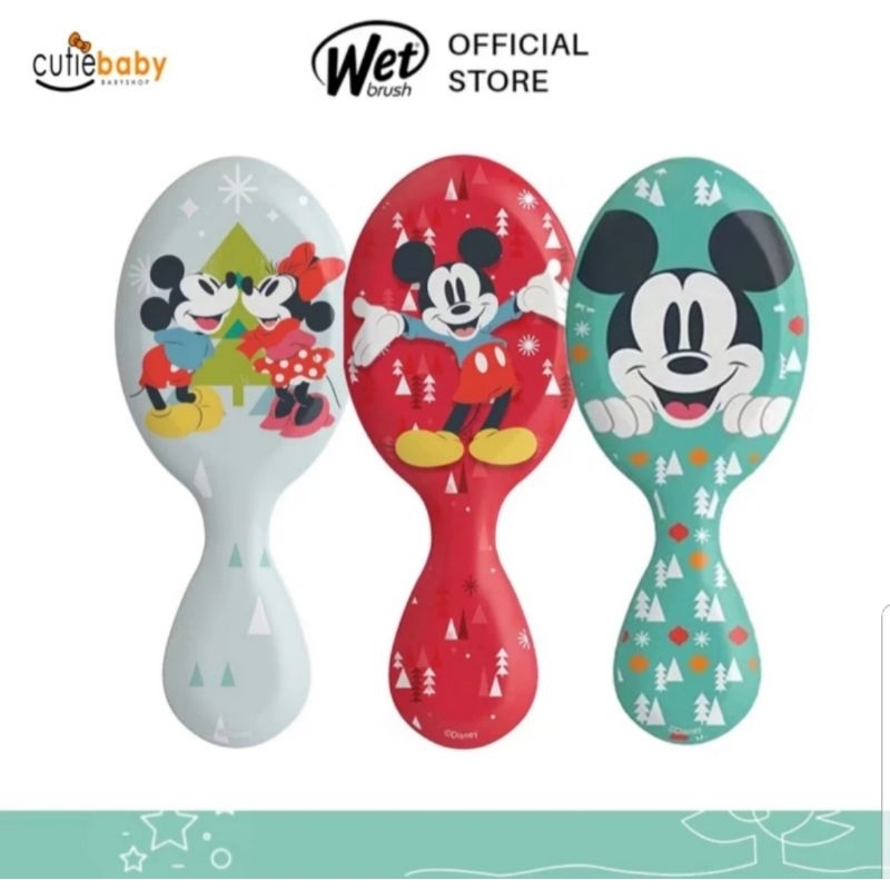 THE WET BRUSH MINI DISNEY MICKEY | SISIR ANTI RONTOK | SISIR ANAK LUCU | SISIR DEWASA LUCU