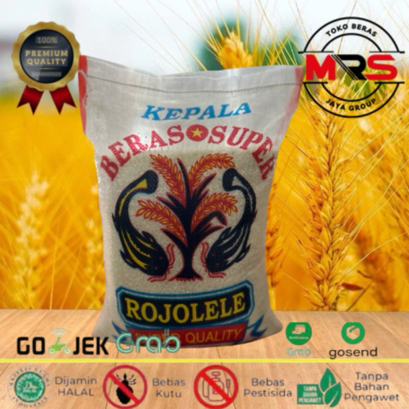 

BERAS ROJOLELE SUPER QUALITY 5KG,10KG&20KG