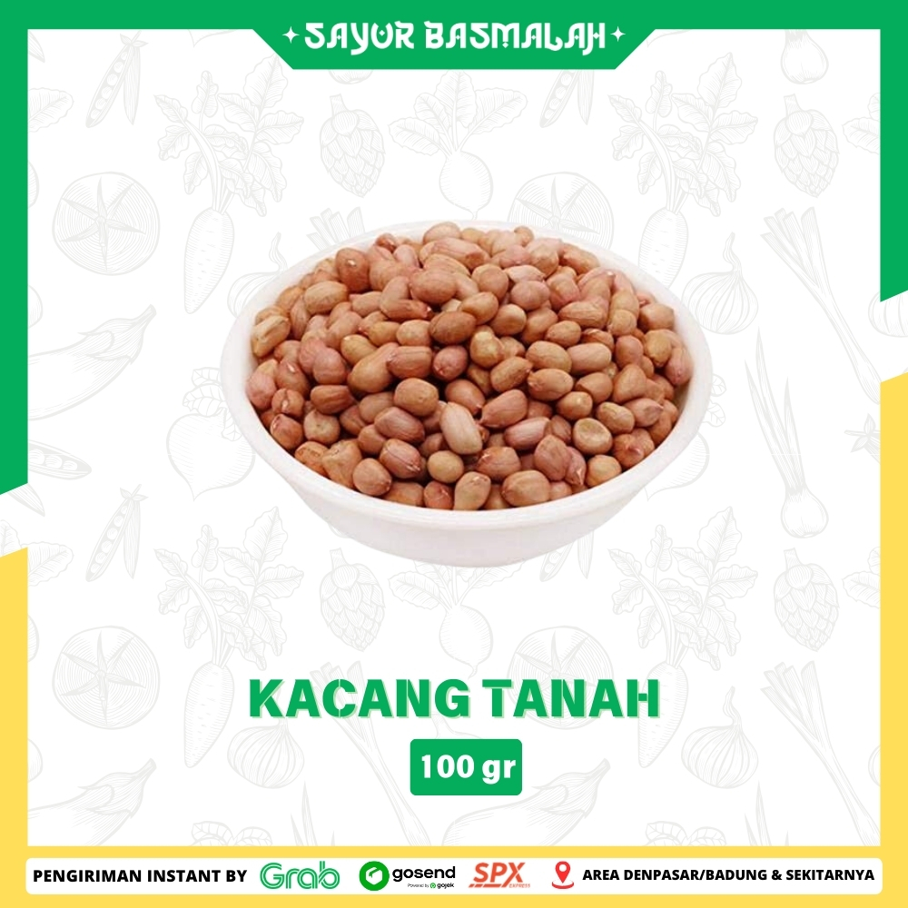 

Kacang Tanah 100gr - Sayur Basmalah