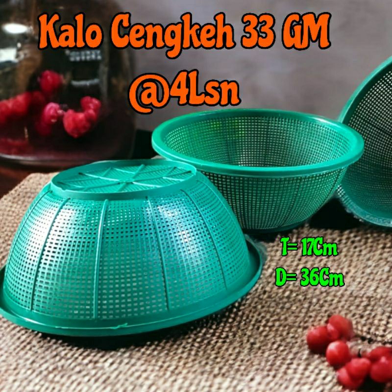 Kalo Cengkeh 33 GM / Keranjang Serbaguna / Keranjang Buah / Keranjang sayur Plastik