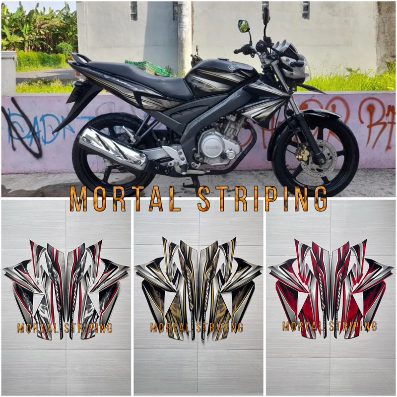 STIKER STRIPING LIS LES BODY MOTOR VIXION OLD 2011 2012