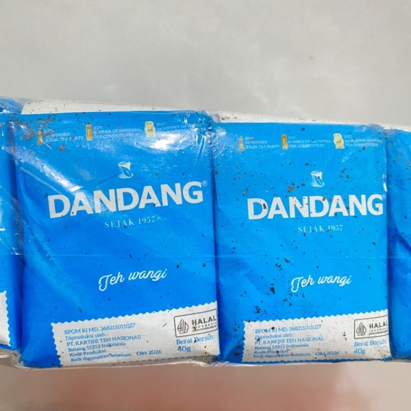 

Teh dandang biru isi 10 pcs 1 slop 40gr | Berkah Murah Store