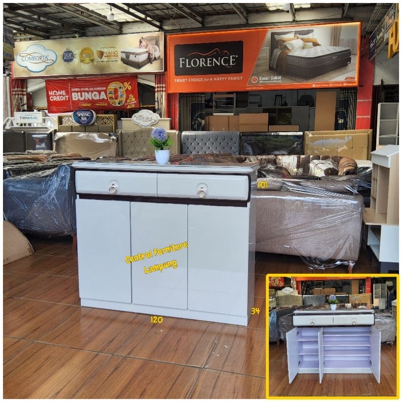 Lemari Sepatu / Buffet Serbaguna 028 Import