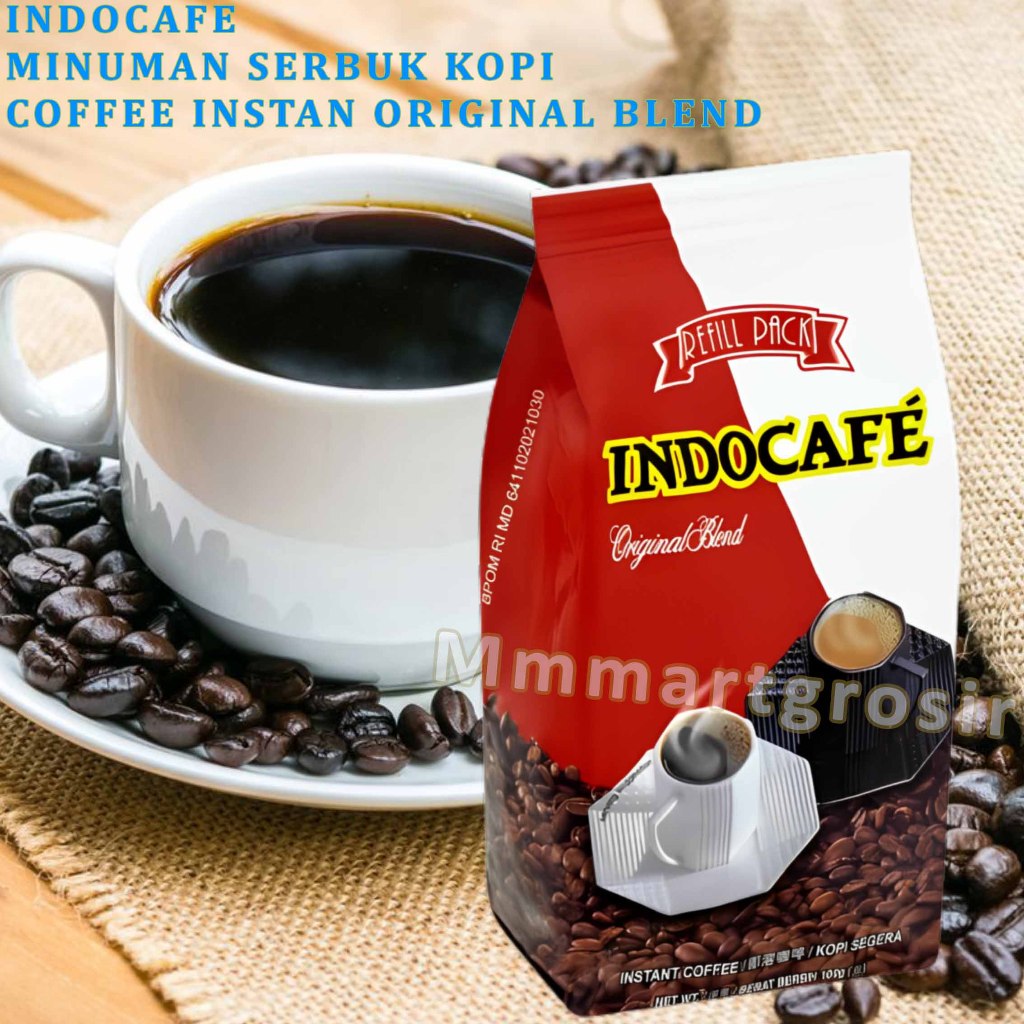 

Indocafe / Minuman Serbuk Kopi Instan / Coffee Original Blend Refill / 50gr