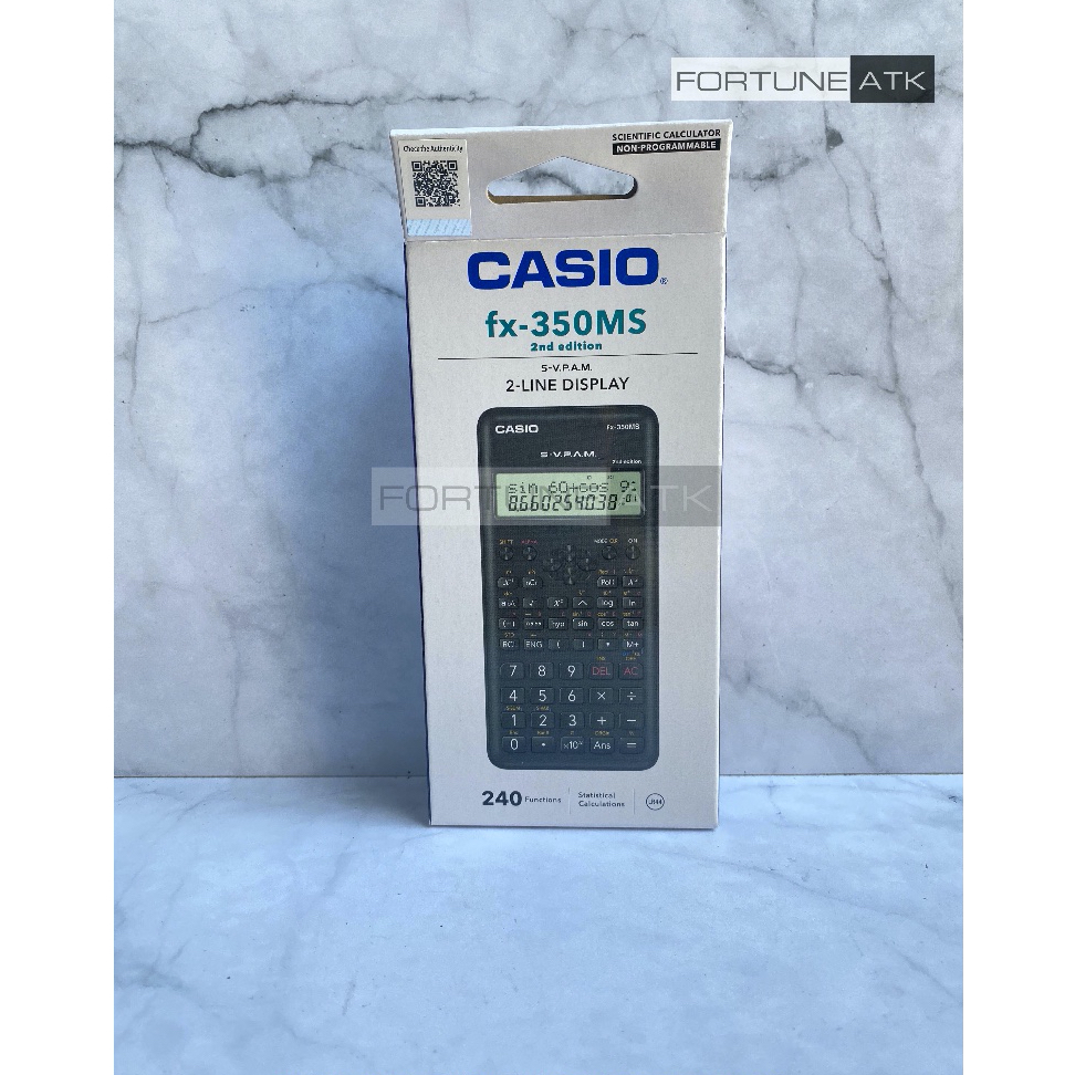 

CALCULATOR CASIO FX 350MS 2ND EDITION