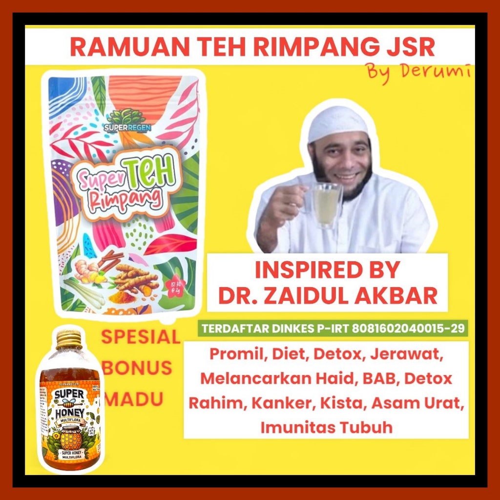 

Super teh rimpang Teh Sereh Kunyit Jahe dan Kayu Manis isi 30 Tea bag | Teh Pelangsing, Teh Hijau Slimming Tea Teh Diet Pelangsing Badan Cepat dan Ampuh, Peluntur Lemak, Detox tea,Obat Diet Busui,Obat Pelangsing Badan Ampuh BPOM, Teh Diet & Detoks, Obat P