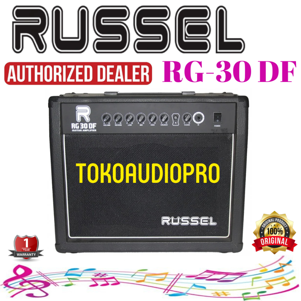 Ampli Gitar Russel RG30DF 10 inch