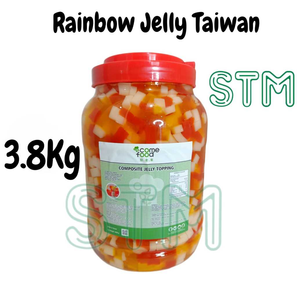 

RAINBOW JELLY Premium Impor Kualitas Tinggi Rasa di Jamin Enak Siap di hidangkan Setara Chatime KOI Mixue punya